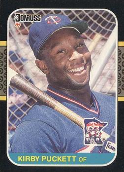 #149 Kirby Puckett - Minnesota Twins - 1987 Donruss Baseball