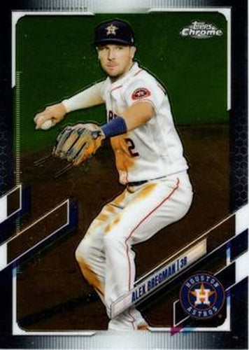 #149 Alex Bregman - Houston Astros - 2021 Topps Chrome Baseball