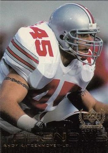#149 Andy Katzenmoyer - New England Patriots - 1999 Upper Deck Century Legends Football