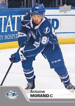 #149 Antoine Morand - Syracuse Crunch - 2020-21 Upper Deck AHL Hockey