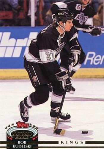 #149 Bob Kudelski - Los Angeles Kings - 1992-93 Stadium Club Hockey
