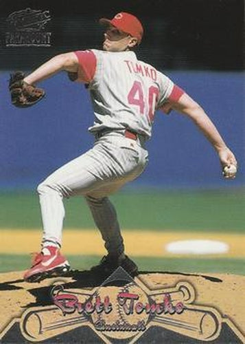 #149 Brett Tomko - Cincinnati Reds - 1998 Pacific Paramount Baseball