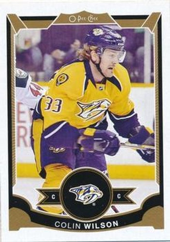 #149 Colin Wilson - Nashville Predators - 2015-16 O-Pee-Chee Hockey