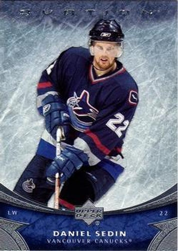 #149 Daniel Sedin - Vancouver Canucks - 2006-07 Upper Deck Ovation Hockey