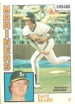#149 Dave Beard - Seattle Mariners - 1984 O-Pee-Chee Baseball