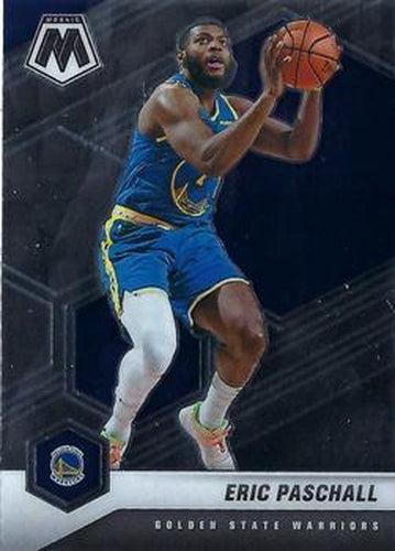 #149 Eric Paschall - Golden State Warriors - 2020-21 Panini Mosaic Basketball