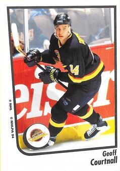 #149 Geoff Courtnall - Vancouver Canucks - 1994-95 Panini Hockey Stickers