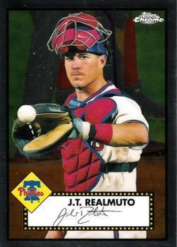 #149 J.T. Realmuto - Philadelphia Phillies - 2021 Topps Chrome Platinum Anniversary Baseball