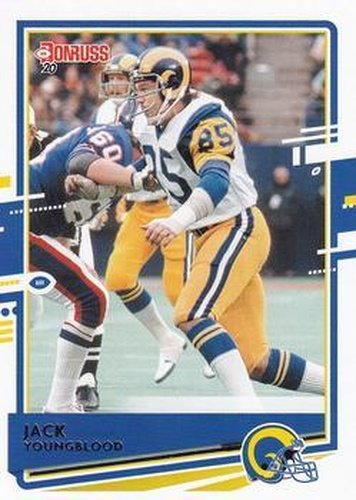 #149 Jack Youngblood - Los Angeles Rams - 2020 Donruss Football