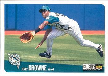 #149 Jerry Browne - Florida Marlins - 1996 Collector's Choice Baseball