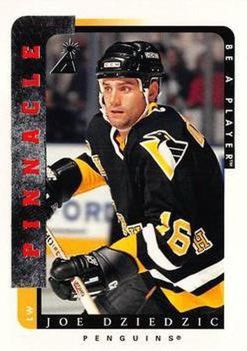#149 Joe Dziedzic - Pittsburgh Penguins - 1996-97 Pinnacle Be a Player Hockey