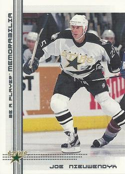 #149 Joe Nieuwendyk - Dallas Stars - 2000-01 Be a Player Memorabilia Hockey