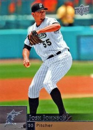 #149 Josh Johnson - Florida Marlins - 2009 Upper Deck Baseball