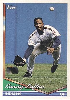 #149 Kenny Lofton - Cleveland Indians - 1994 Topps Baseball