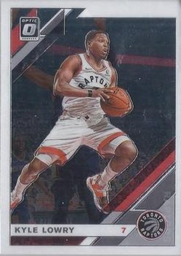 #149 Kyle Lowry - Toronto Raptors - 2019-20 Donruss Optic Basketball