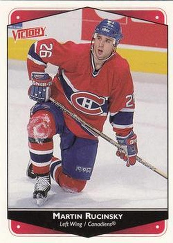 #149 Martin Rucinsky - Montreal Canadiens - 1999-00 Upper Deck Victory Hockey