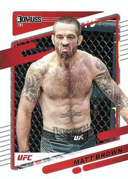 #149 Matt Brown - 2022 Donruss UFC MMA