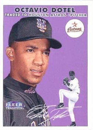 #149 Octavio Dotel - Houston Astros - 2000 Fleer Tradition Baseball
