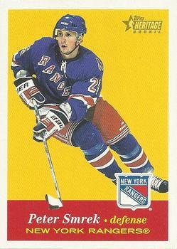 #149 Peter Smrek - New York Rangers - 2001-02 Topps Heritage Hockey