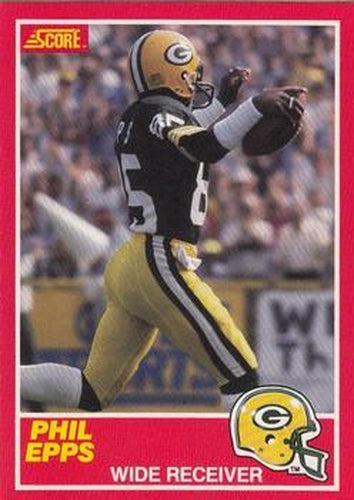 #149 Phil Epps - Green Bay Packers - 1989 Score Football