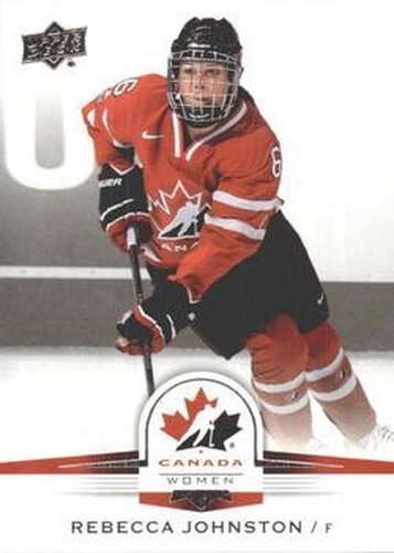 #149 Rebecca Johnston - Canada - 2014-15 Upper Deck Team Canada Juniors Hockey