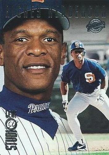#149 Rickey Henderson - San Diego Padres - 1996 Studio Baseball