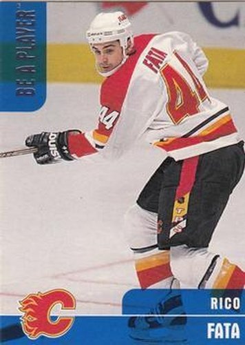 #149 Rico Fata - Calgary Flames - 1999-00 Be a Player Memorabilia Hockey