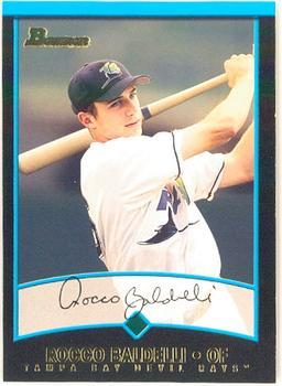 #149 Rocco Baldelli - Tampa Bay Devil Rays - 2001 Bowman Baseball