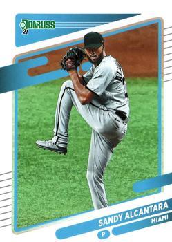 #149 Sandy Alcantara - Miami Marlins - 2021 Donruss Baseball