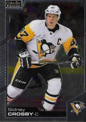 #149 Sidney Crosby - Pittsburgh Penguins - 2020-21 O-Pee-Chee Platinum Hockey