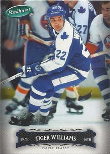 #149 Tiger Williams - Toronto Maple Leafs - 2006-07 Parkhurst Hockey