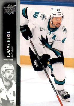 #149 Tomas Hertl - San Jose Sharks - 2021-22 Upper Deck Hockey