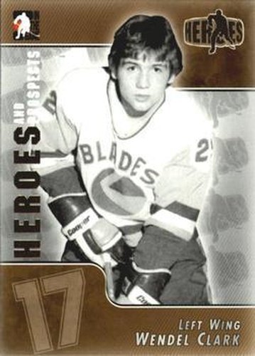 #149 Wendel Clark - Saskatoon Blades - 2004-05 In The Game Heroes and Prospects Hockey