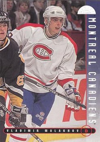 #149 Vladimir Malakhov - Montreal Canadiens - 1995-96 Leaf Hockey