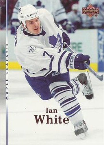 #149 Ian White - Toronto Maple Leafs - 2007-08 Upper Deck Hockey