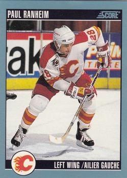 #149 Paul Ranheim - Calgary Flames - 1992-93 Score Canadian Hockey