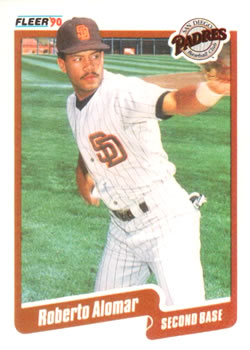 #149 Roberto Alomar - San Diego Padres - 1990 Fleer USA Baseball