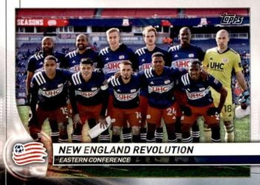 #149 New England Revolution - New England Revolution - 2020 Topps MLS Soccer