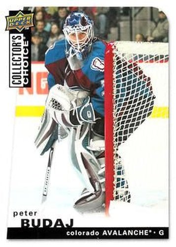 #149 Peter Budaj - Colorado Avalanche - 2008-09 Collector's Choice Hockey