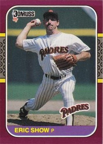 #149 Eric Show - San Diego Padres - 1987 Donruss Opening Day Baseball