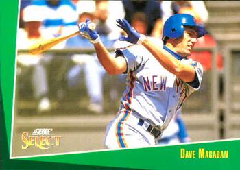 #149 Dave Magadan - New York Mets - 1993 Select Baseball