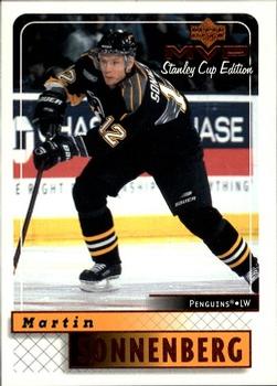#149 Martin Sonnenberg - Pittsburgh Penguins - 1999-00 Upper Deck MVP Stanley Cup Edition Hockey