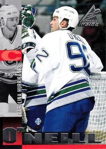 #149 Jeff O'Neill - Carolina Hurricanes - 1997-98 Pinnacle Inside Hockey