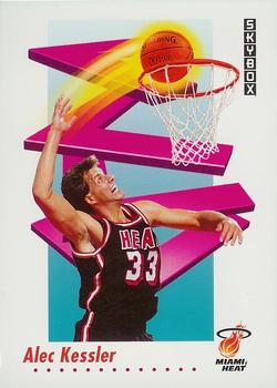 #149 Alec Kessler - Miami Heat - 1991-92 SkyBox Basketball