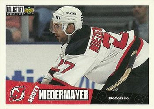 #149 Scott Niedermayer - New Jersey Devils - 1996-97 Collector's Choice Hockey