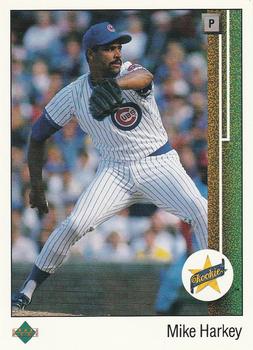 #14 Mike Harkey - Chicago Cubs - 1989 Upper Deck Baseball