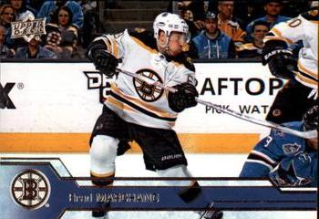 #14 Brad Marchand - Boston Bruins - 2016-17 Upper Deck Hockey
