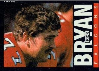 #14 Rick Bryan - Atlanta Falcons - 1985 Topps Football