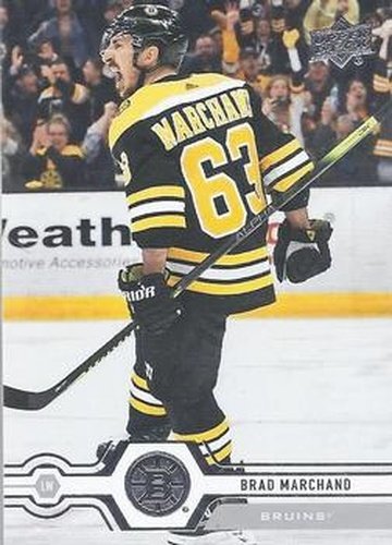 #14 Brad Marchand - Boston Bruins - 2019-20 Upper Deck Hockey