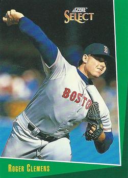 #14 Roger Clemens - Boston Red Sox - 1993 Select Baseball